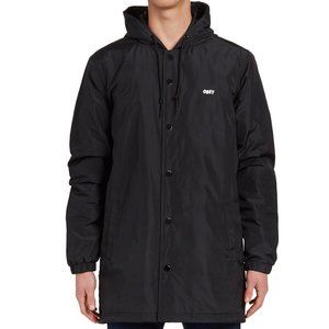 OBEY hester long stadium jacket